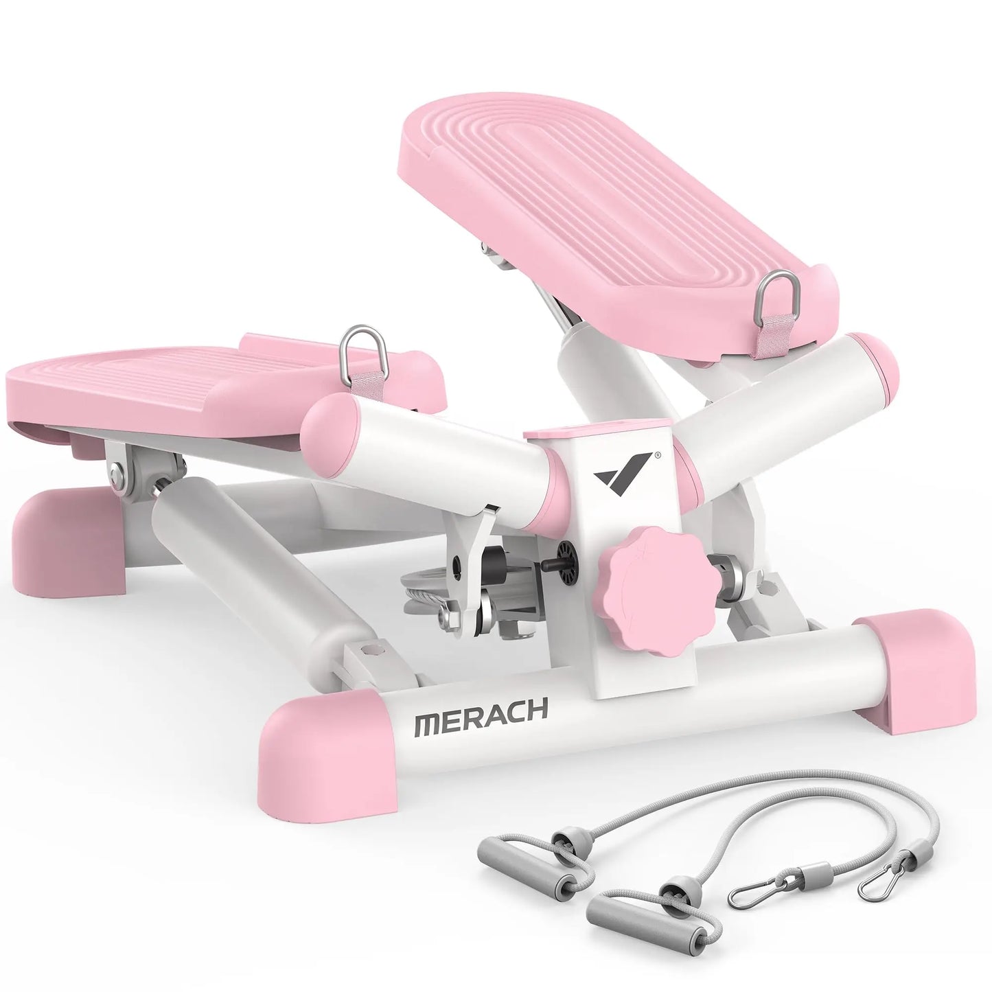 MERACH Mini Stepper With Resistance Band For Fitness