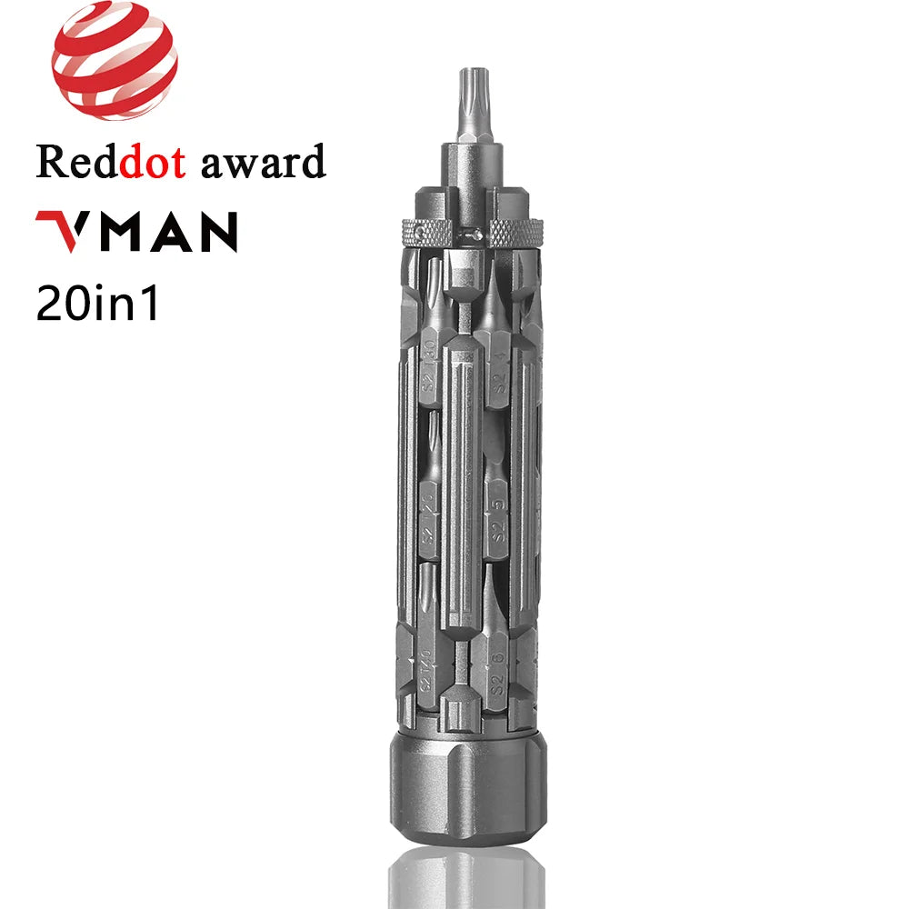VMAN 20 In 1 Precision Screwdriver Set Magnetic Tool Kit