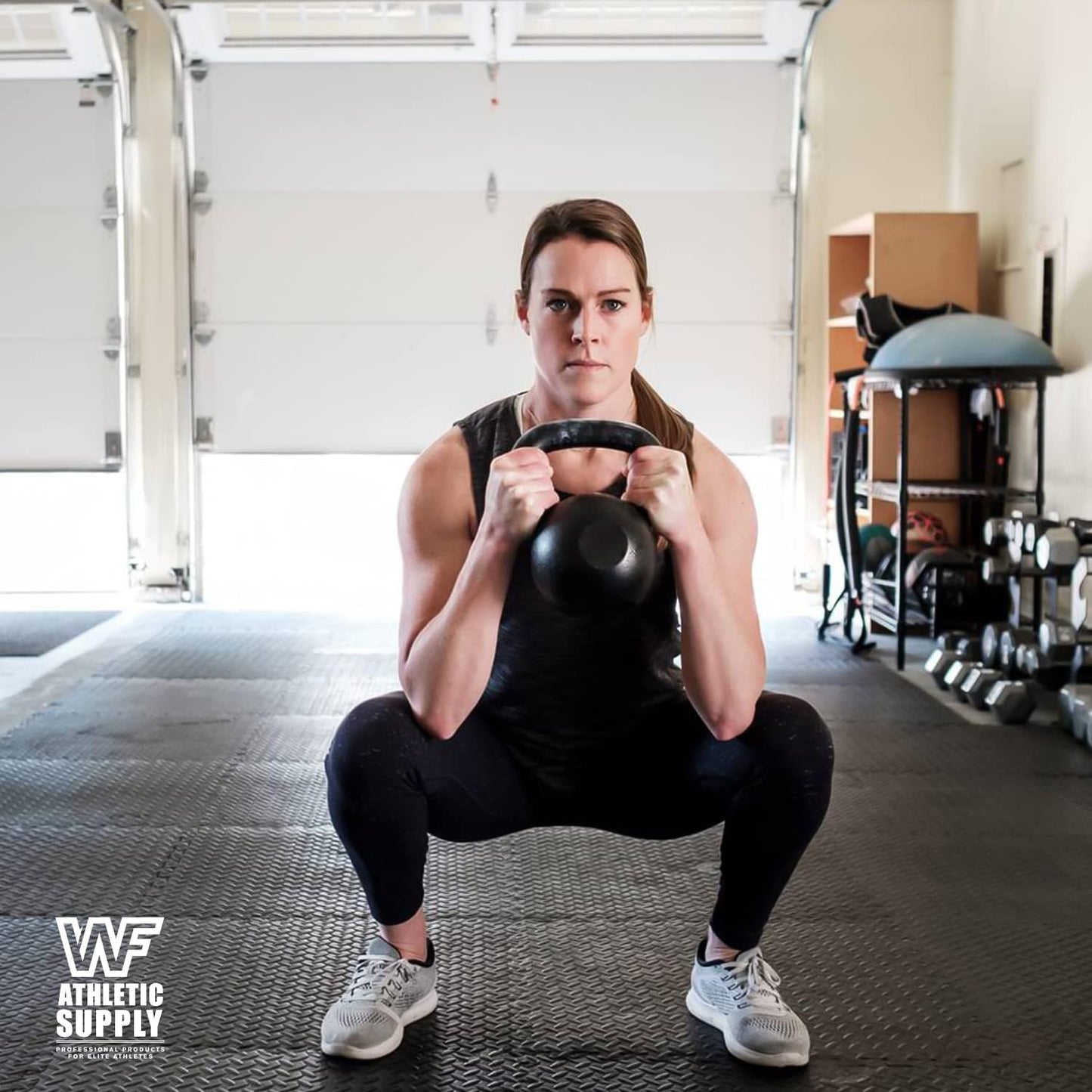 CAPHAUS EVA Foam Floor Tiles Interlocking Gym Mat Indoor Use