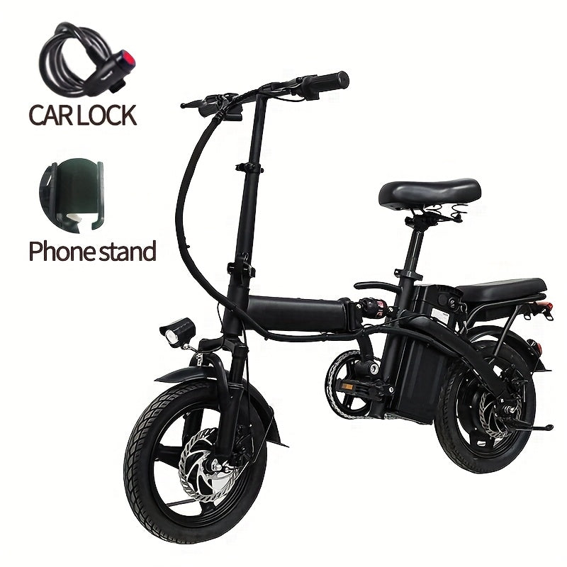 Foldable Electric Bike With 20 MPH Speed And 18-28 Range