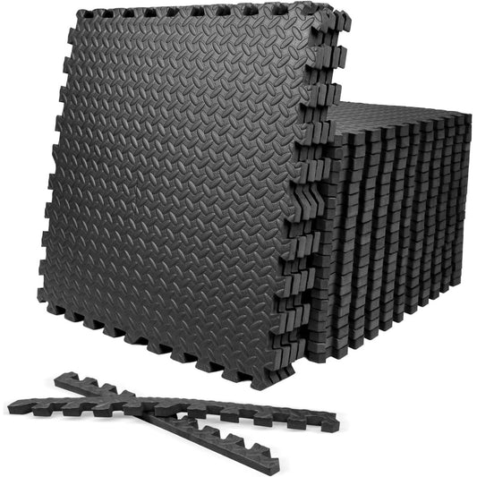 CAPHAUS EVA Foam Floor Tiles Interlocking Gym Mat Indoor Use