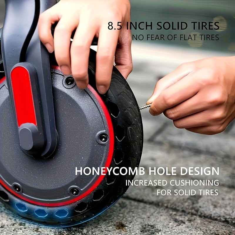 LADPED Electric Scooter 350W 500W Motor Foldable Long Range Battery