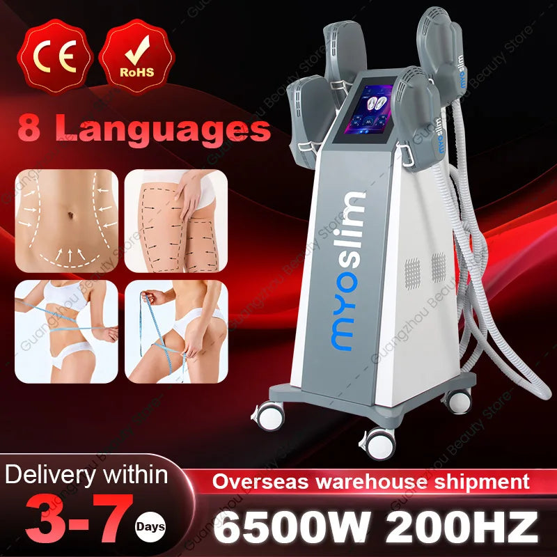 Myoslim EMS Neo RF HIEMT Body Sculpt Machine