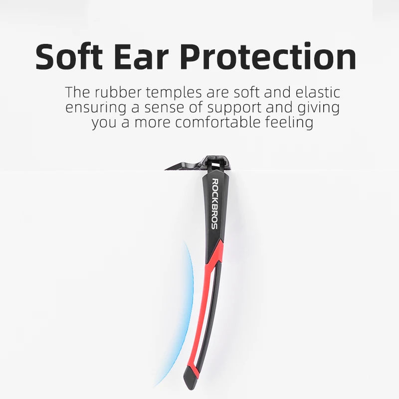 RockBros Photochromic Cycling Glasses UV400 Protection for MTB