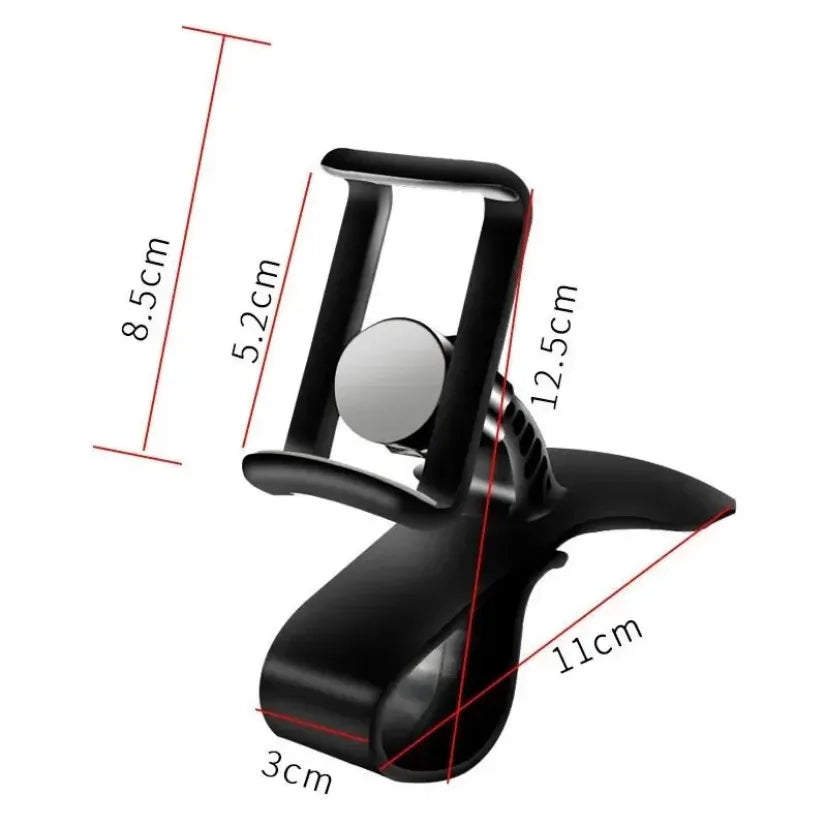 Universal Car Dashboard Phone Holder Clip Mount For Smartphones
