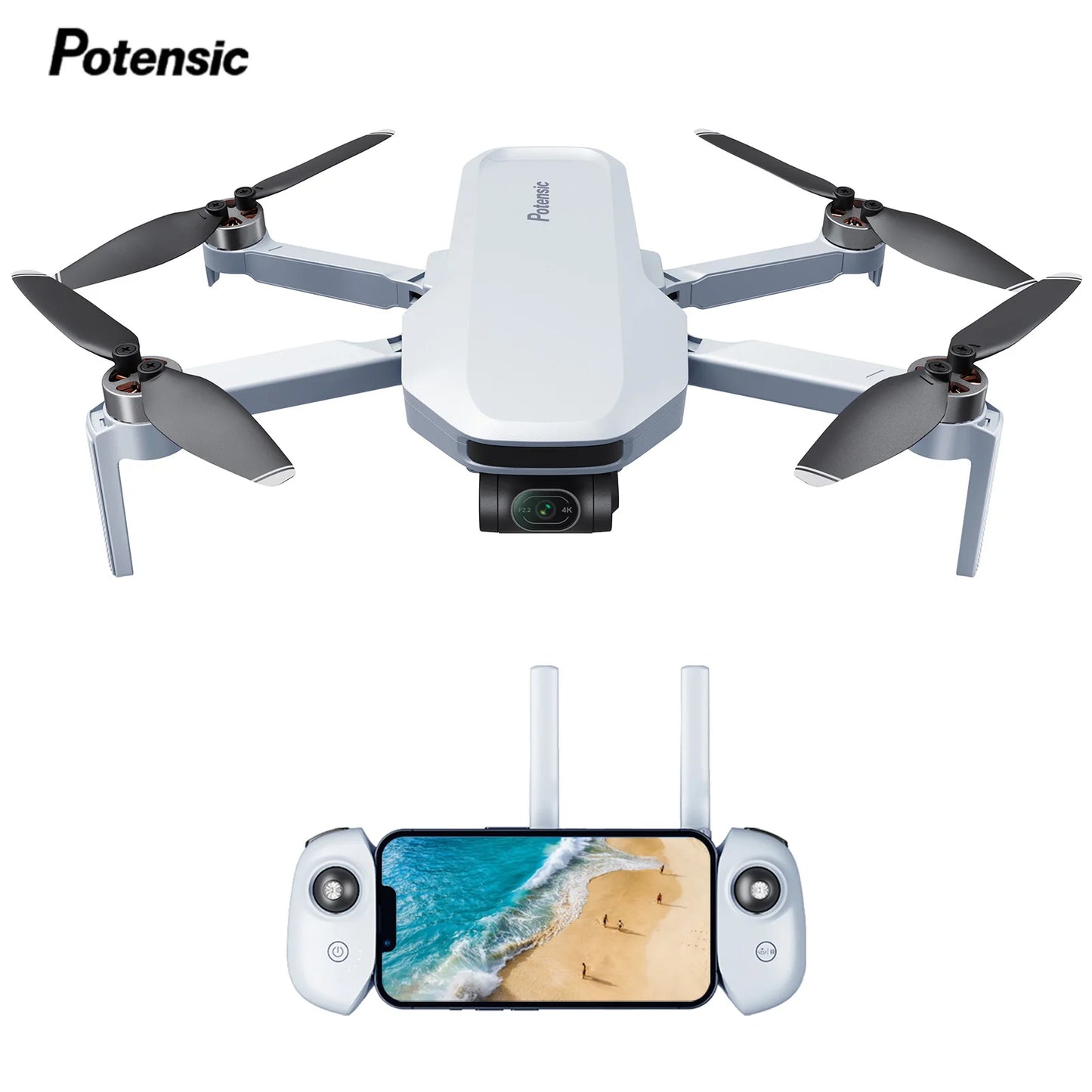 Potensic C0 4K GPS Drone Three Axis Gimbal