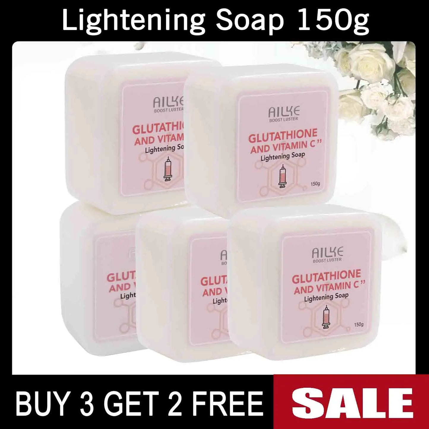 AILKE Brightening Facial Lotion Vitamin C Glutathione