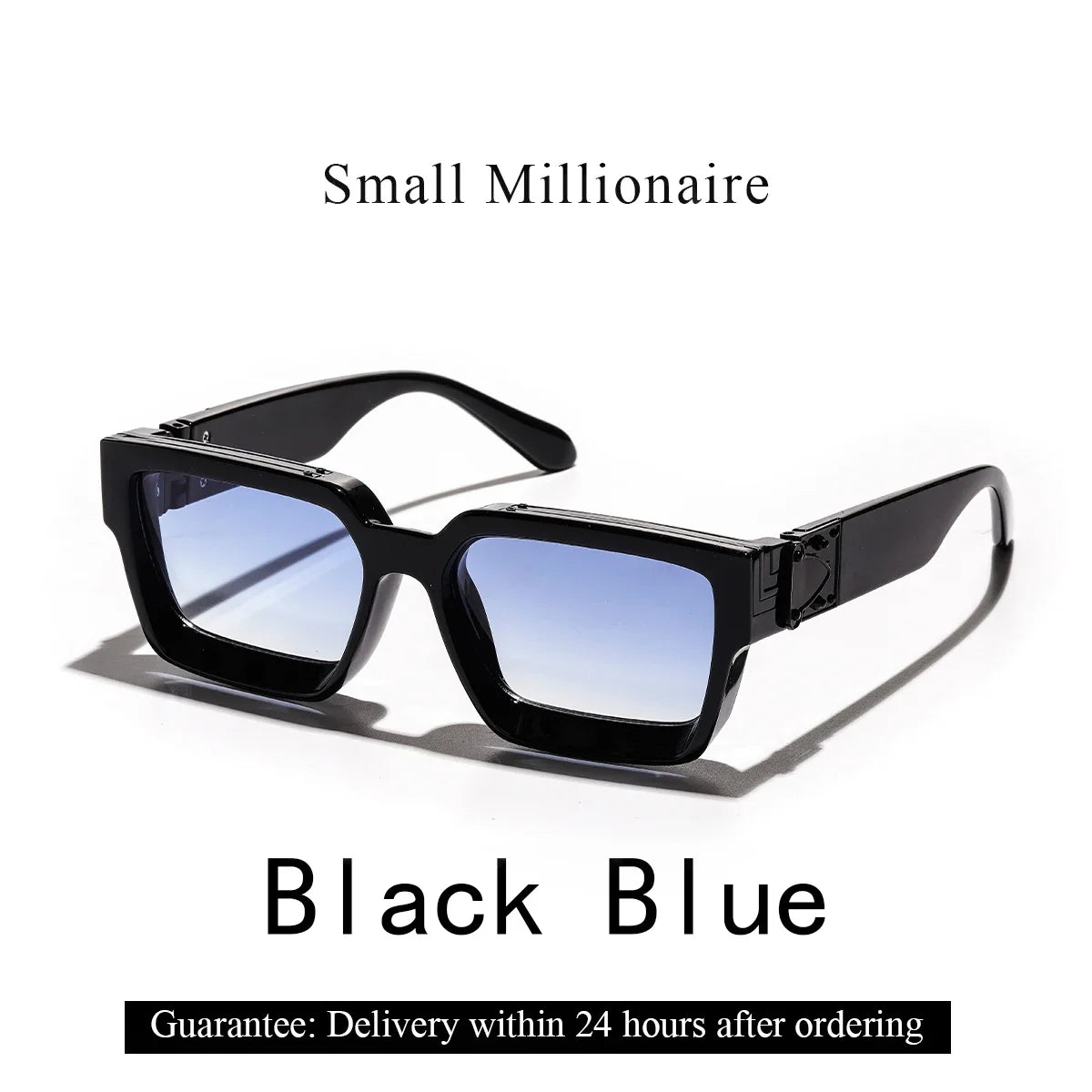 Ruiao Luxury Retro Sunglasses Square Frames