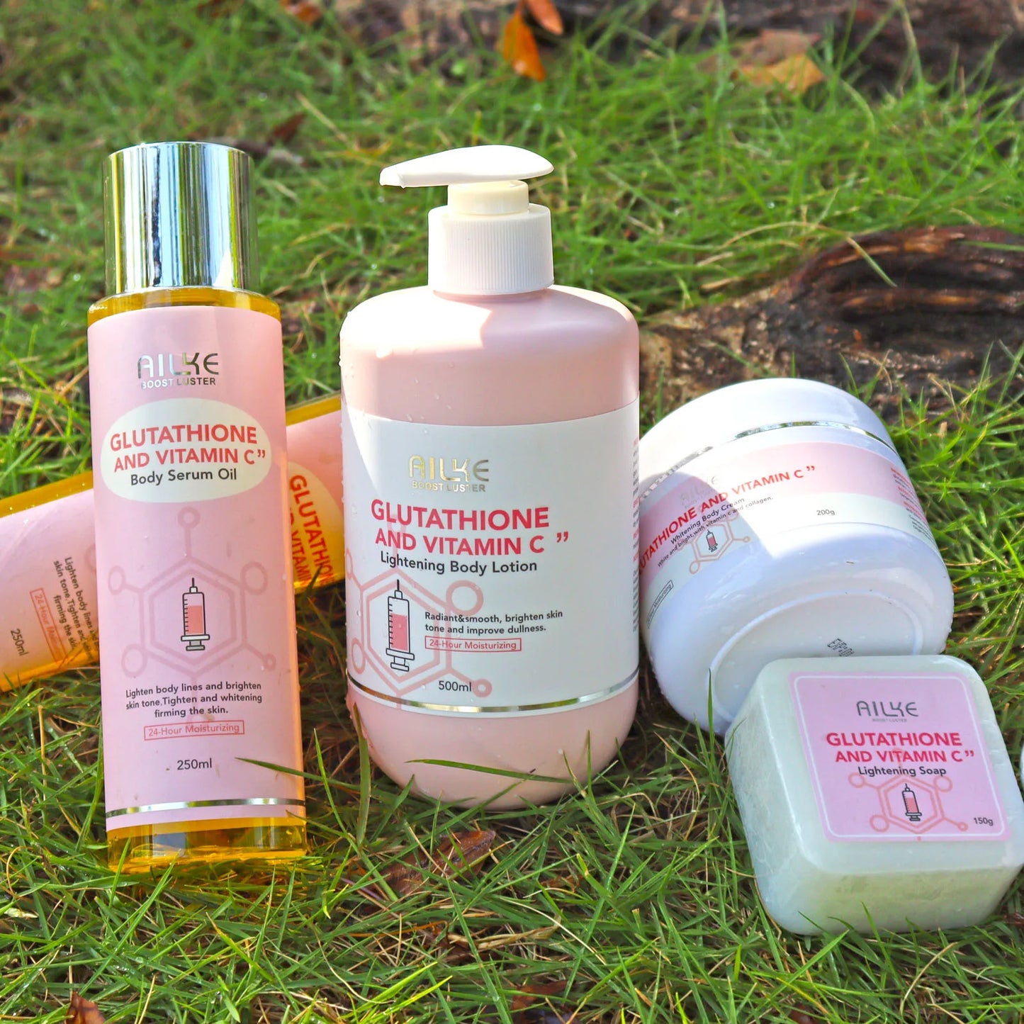 AILKE Brightening Facial Lotion Vitamin C Glutathione