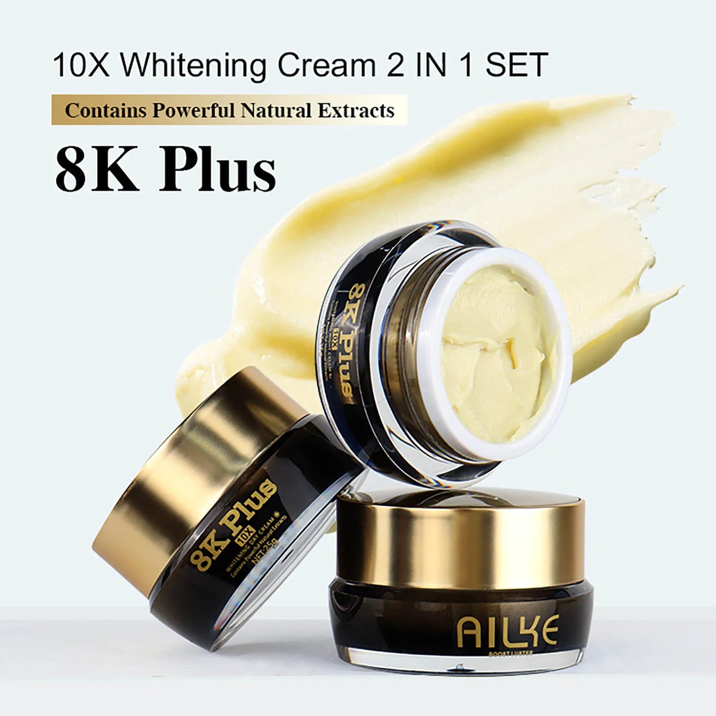 AILKE Whitening Face Cream Collagen Glutathione For All Skin Types