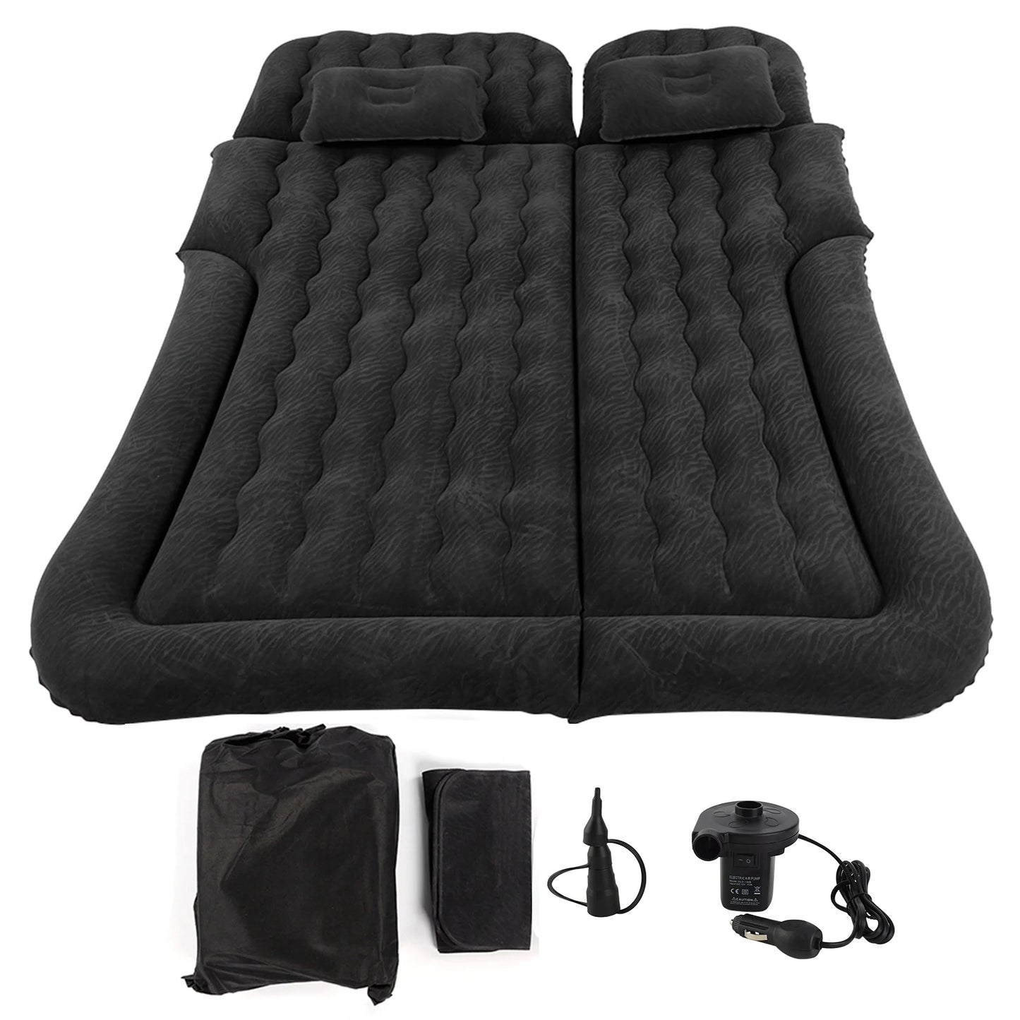 DECDEAL 2In1 Inflatable Car Mattress for SUV Travel Comfort