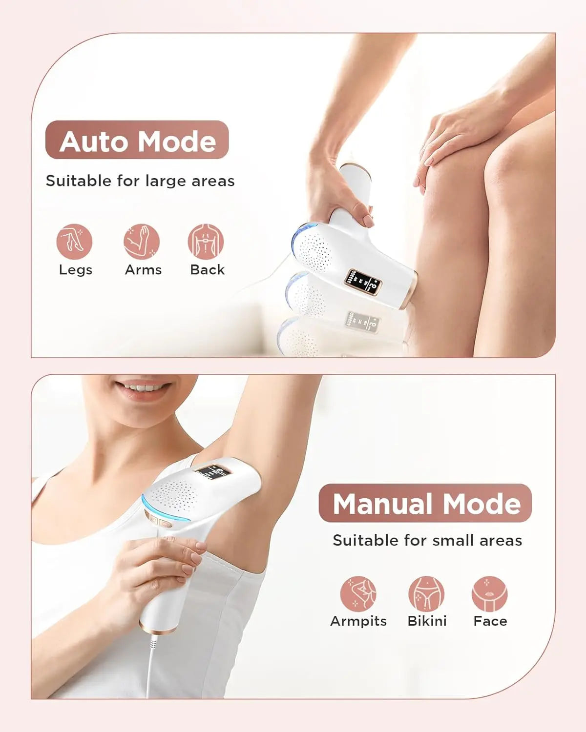 JOOYEE IPL Permanent Hair Removal Epilator For Face And Body