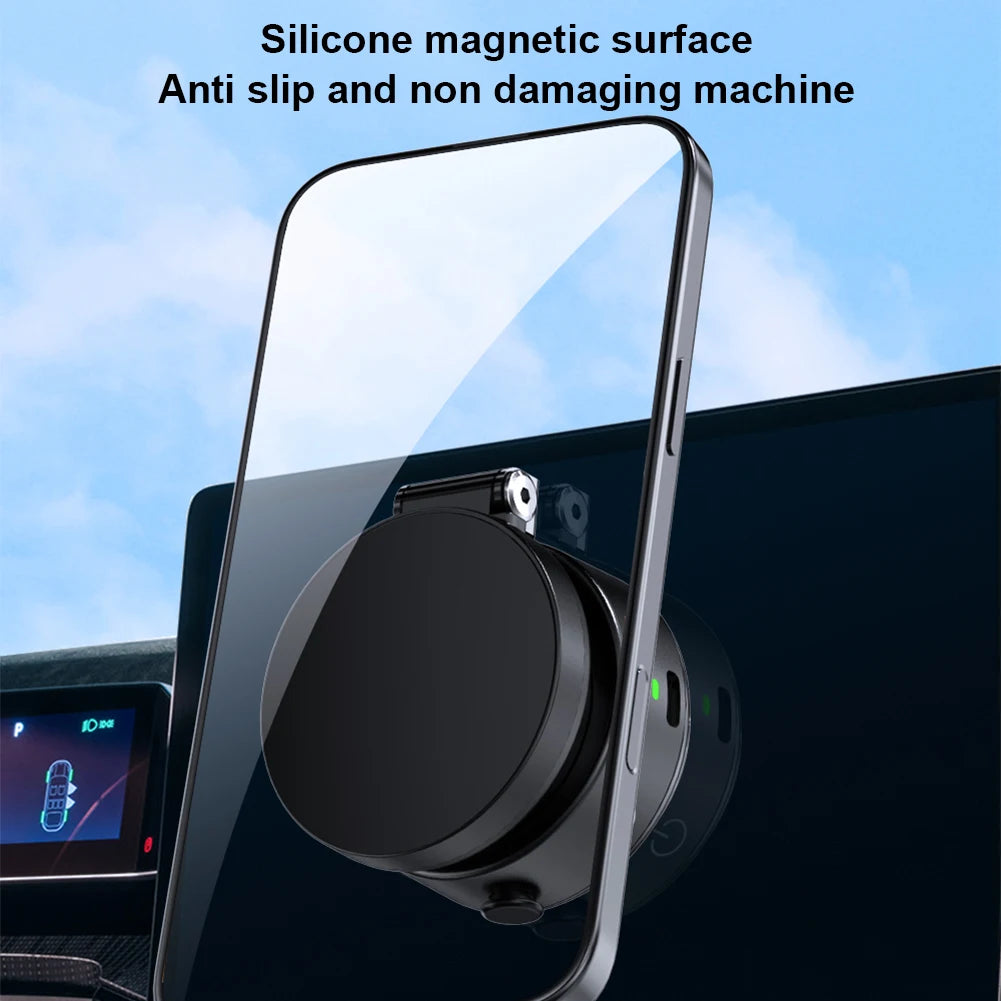 Jaysuing MagSafe Magnetic Vacuum Car Phone Holder 360 Rotatable