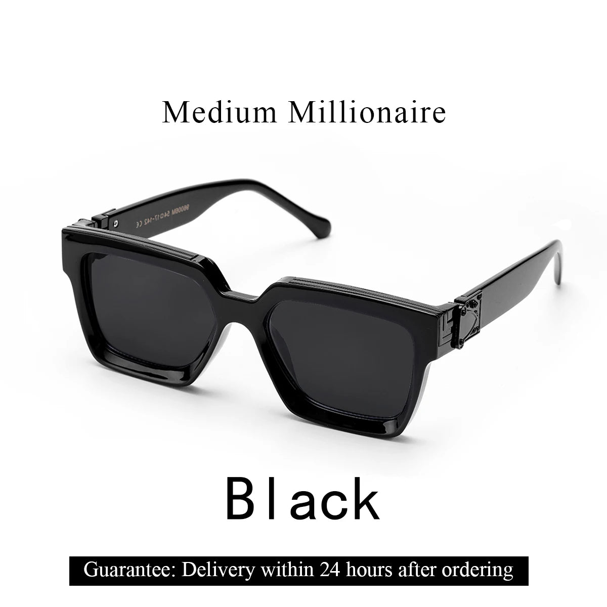 Ruiao Luxury Retro Sunglasses Square Frames