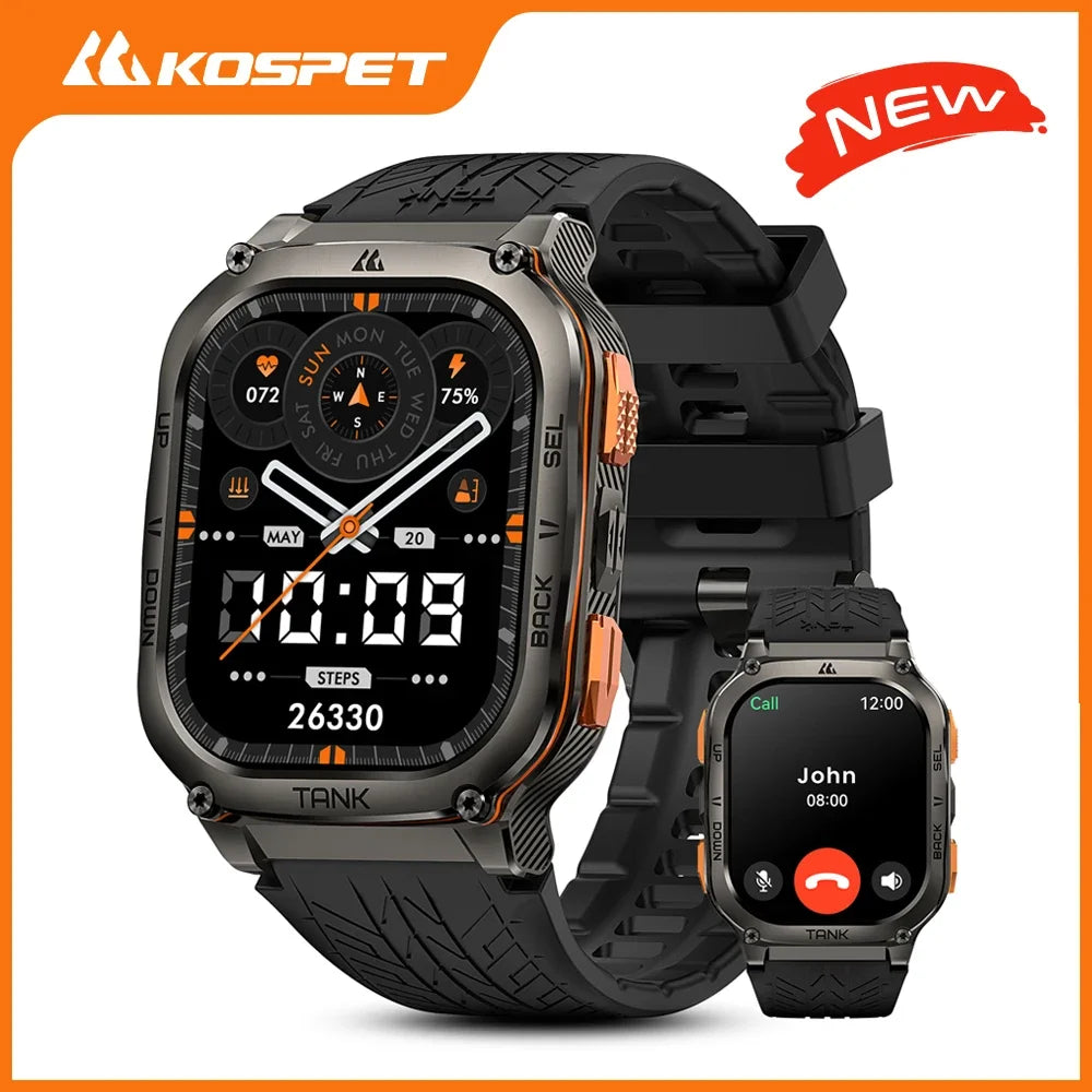 KOSPET Tank M3 Ultra GPS Smartwatch 5ATM IP69K Waterproof