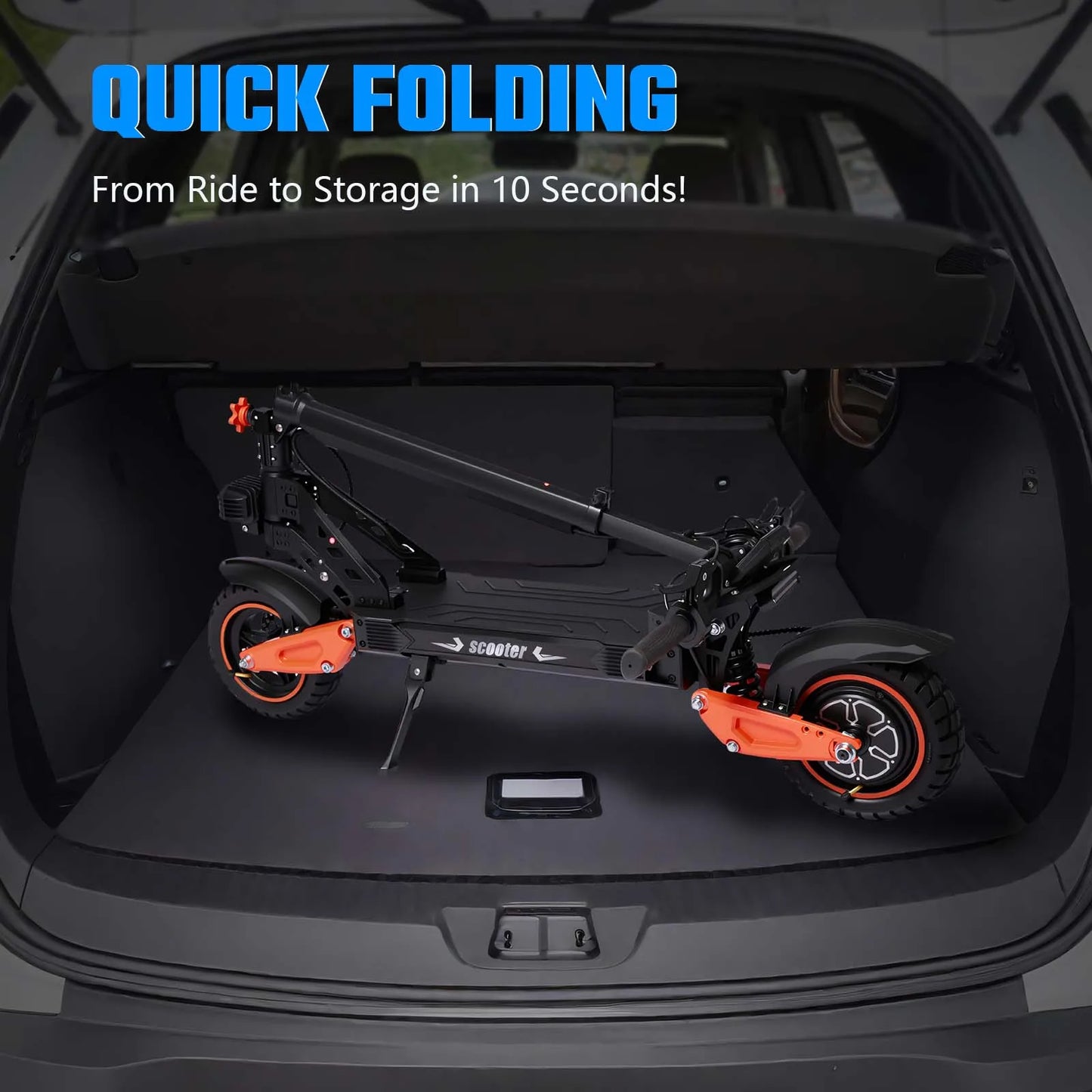 1200W Electric Scooter 40 MPH With Off Road Tires Premium