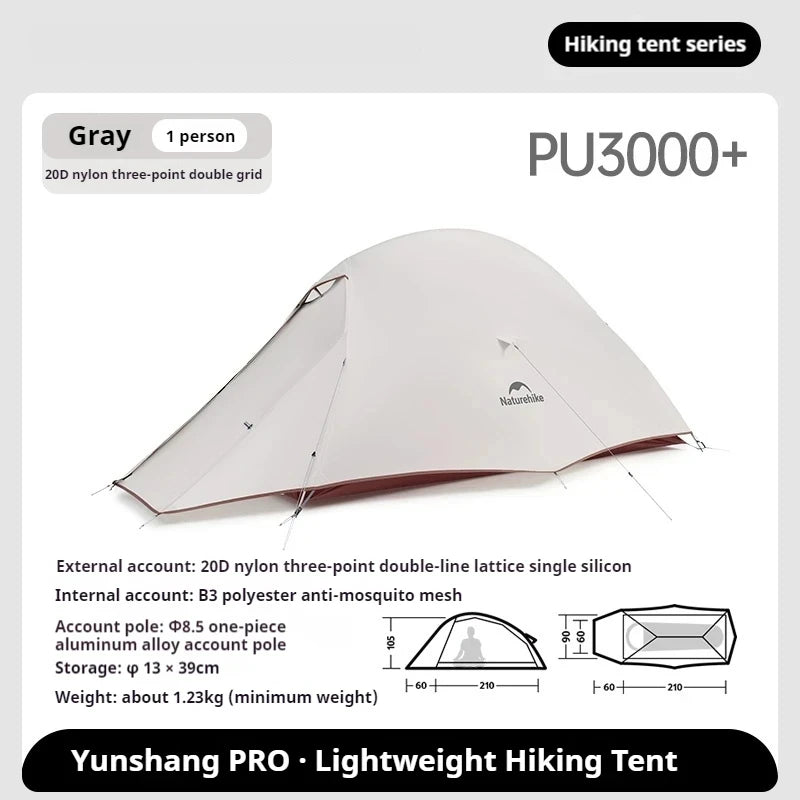 Naturehike Cloud Up Pro Two-Person Trekking Tent Ultralight