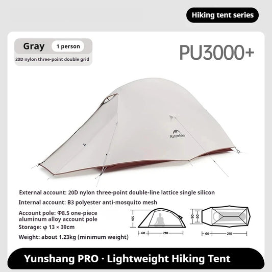 Naturehike Cloud Up Pro Two-Person Trekking Tent Ultralight