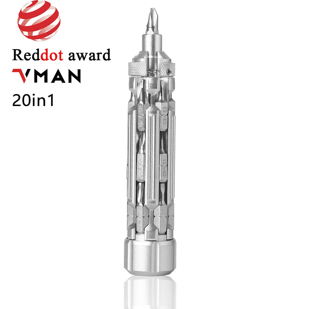 VMAN 20 In 1 Precision Screwdriver Set Magnetic Tool Kit