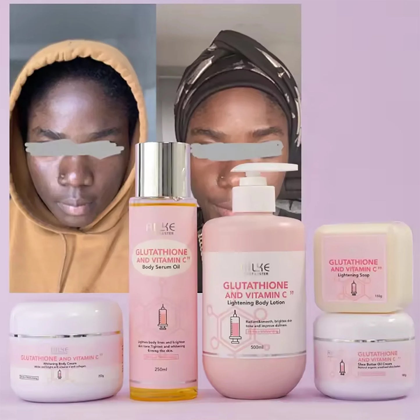 AILKE Brightening Facial Lotion Vitamin C Glutathione