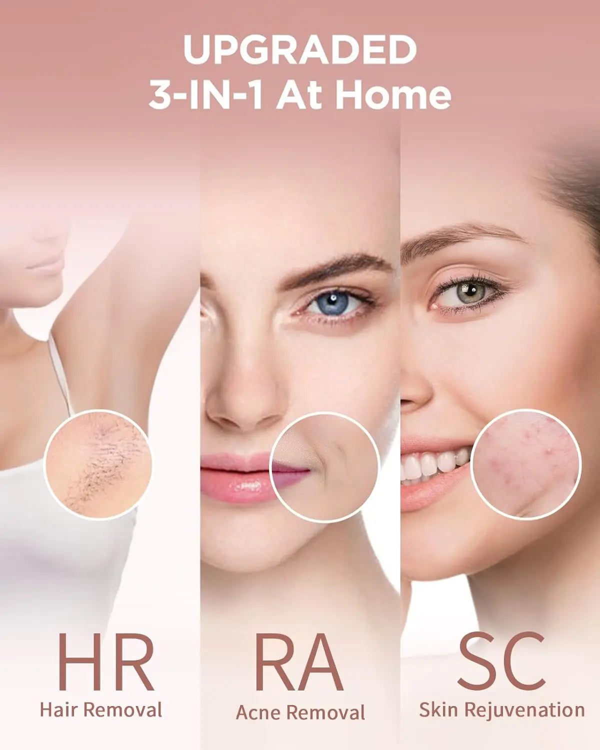 JOOYEE IPL Permanent Hair Removal Epilator For Face And Body