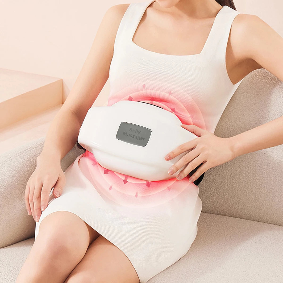Esse Stomach Massager Hot Compress Abdominal Relief