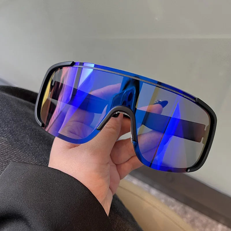 Cycling Sunglasses Windproof Mirror Lenses For Men Women