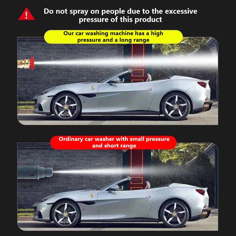 JOIGVFN Rechargeable Wireless High Pressure Washer Car Wash Gun