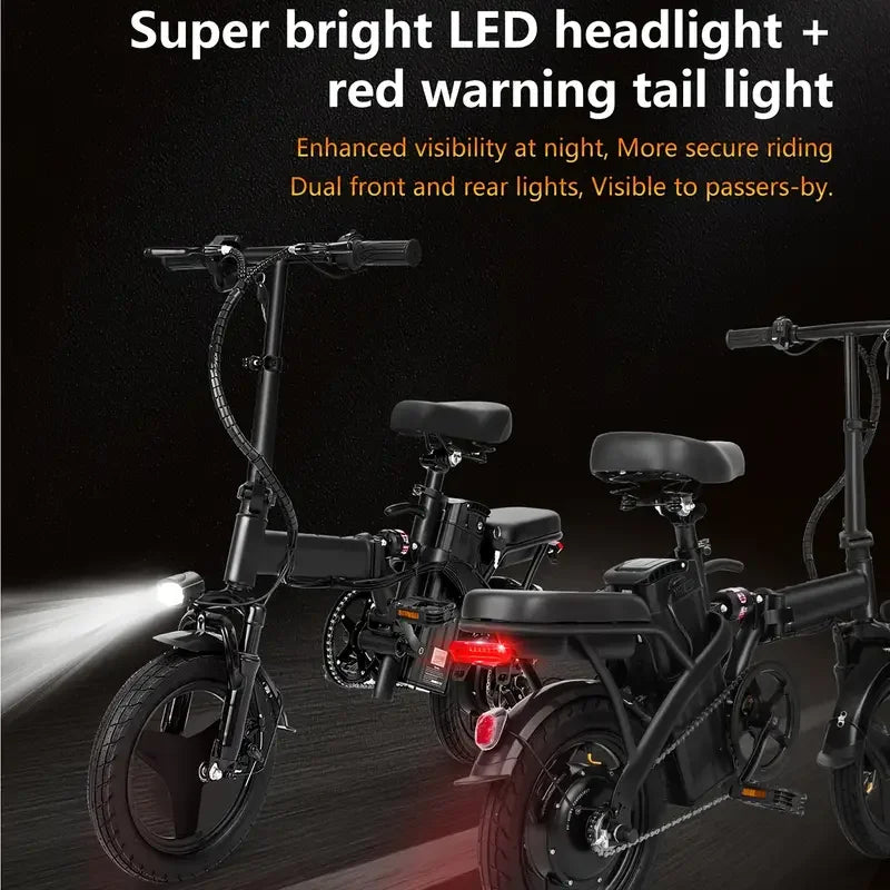 Origin Adults Folding Electric Bicycle 500W Ebike 19.9 MPH