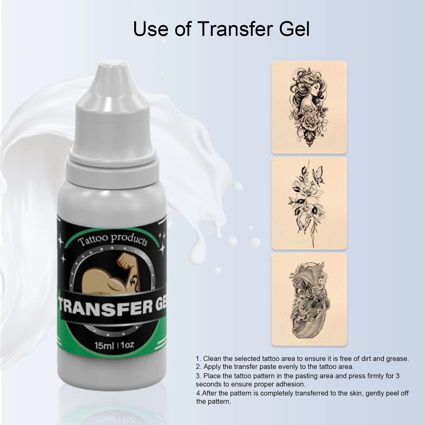 YILONG Wireless Rotary Tattoo Pen Kit With Power Supply