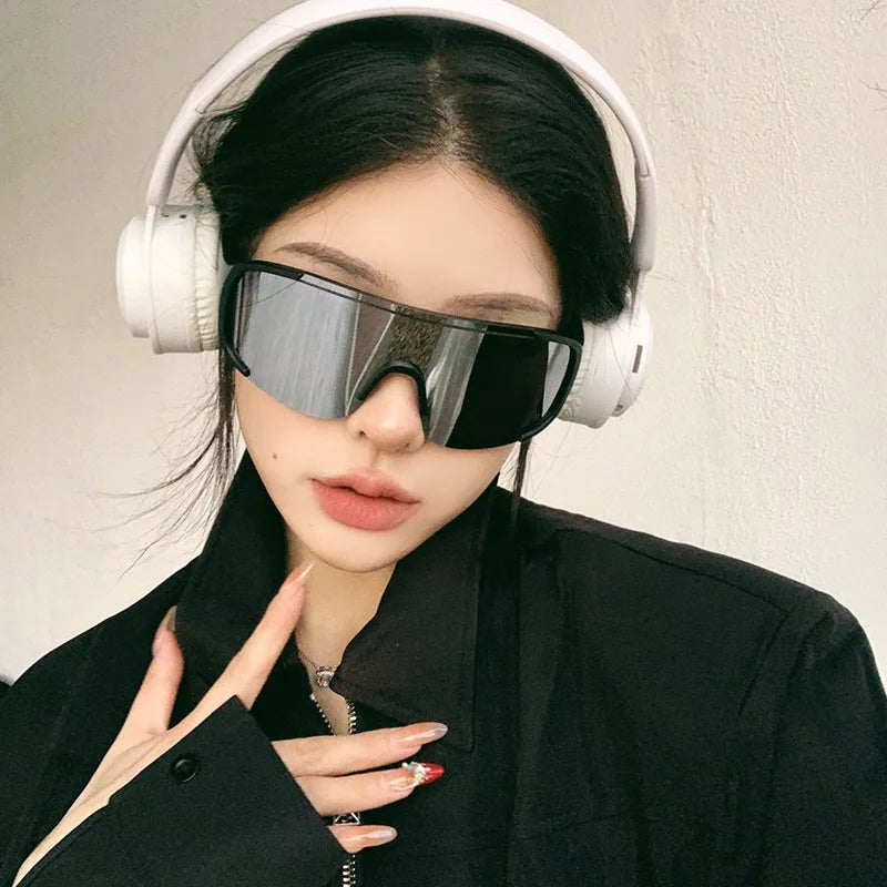 RMM Y2K Style Cycling Sunglasses Windproof For Men Women