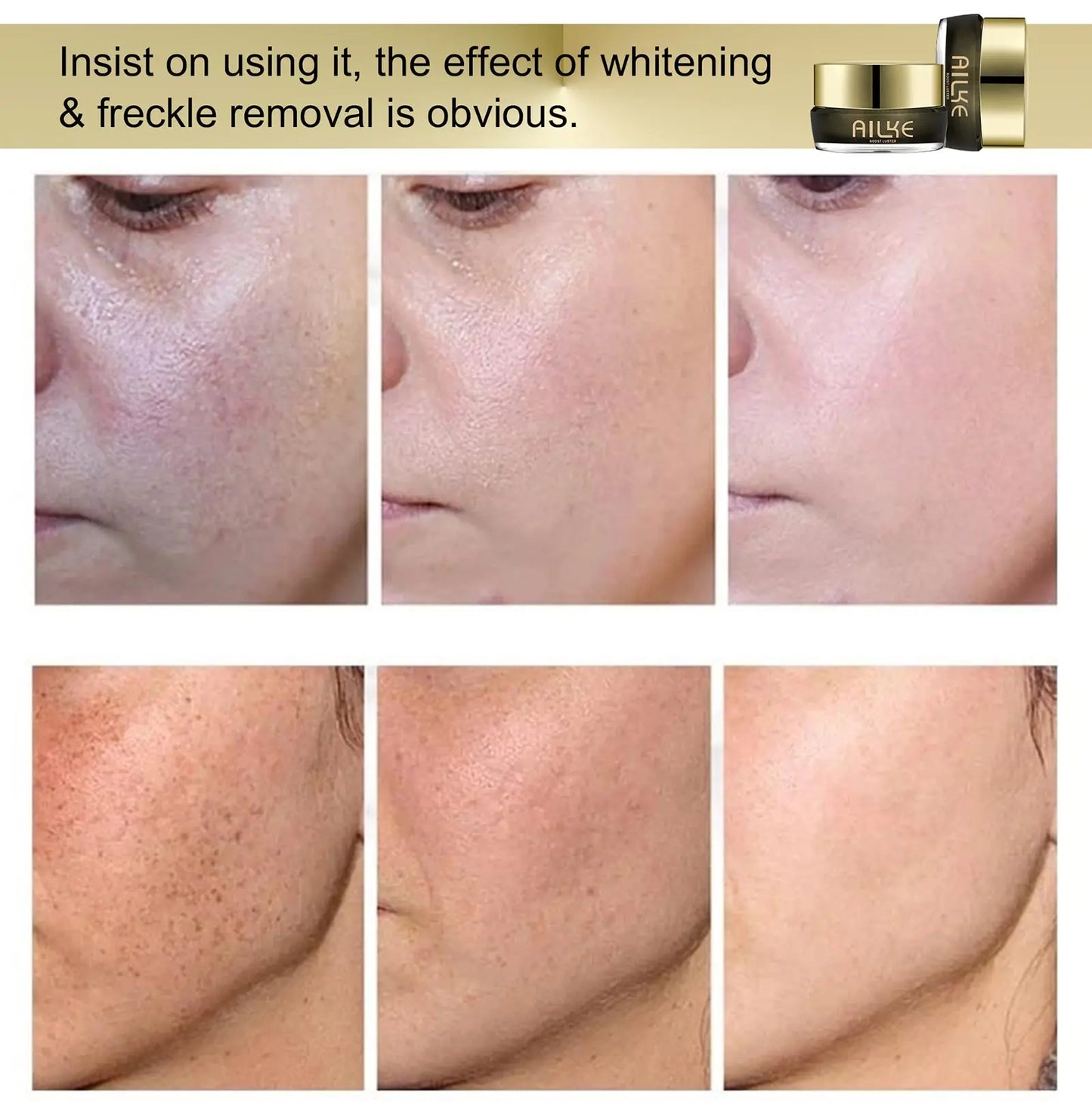 AILKE Whitening Face Cream Collagen Glutathione For All Skin Types