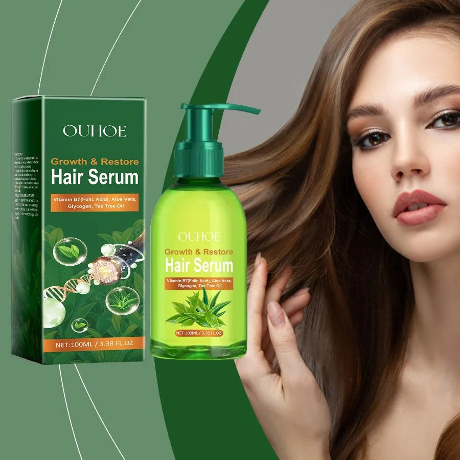 Hign-Concerned Tea Tree Hair Oil Nourishes Dry Ends Leave-In