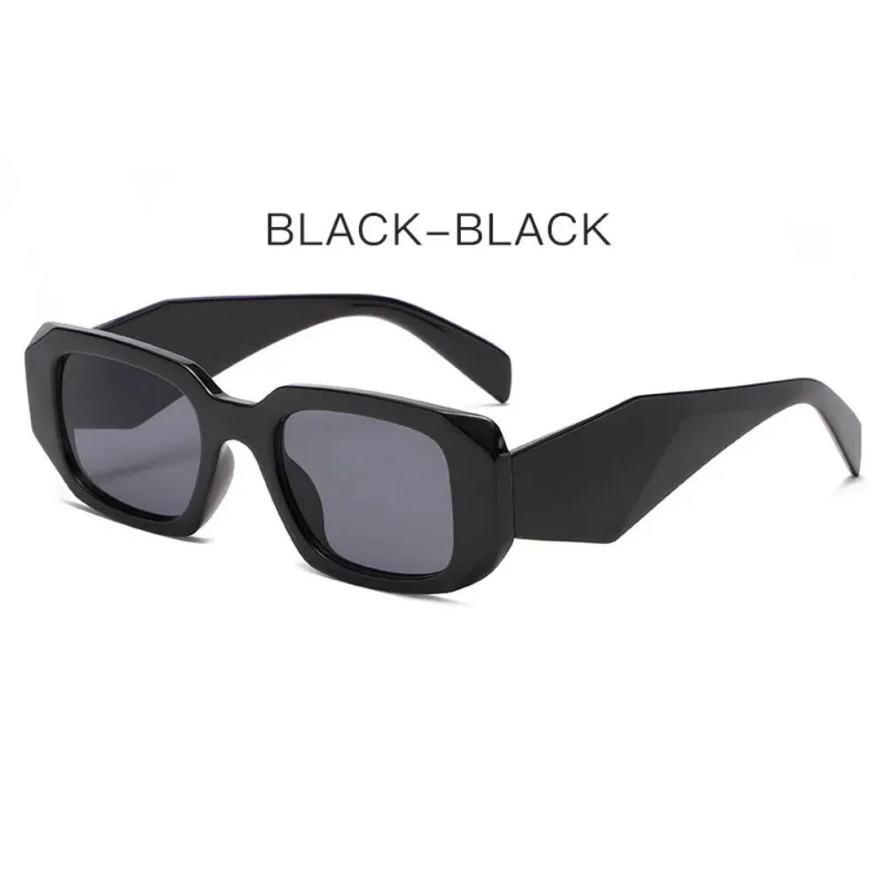 Unisex Fashion Sunglasses With Square Frames And Anti Reflective Lenses