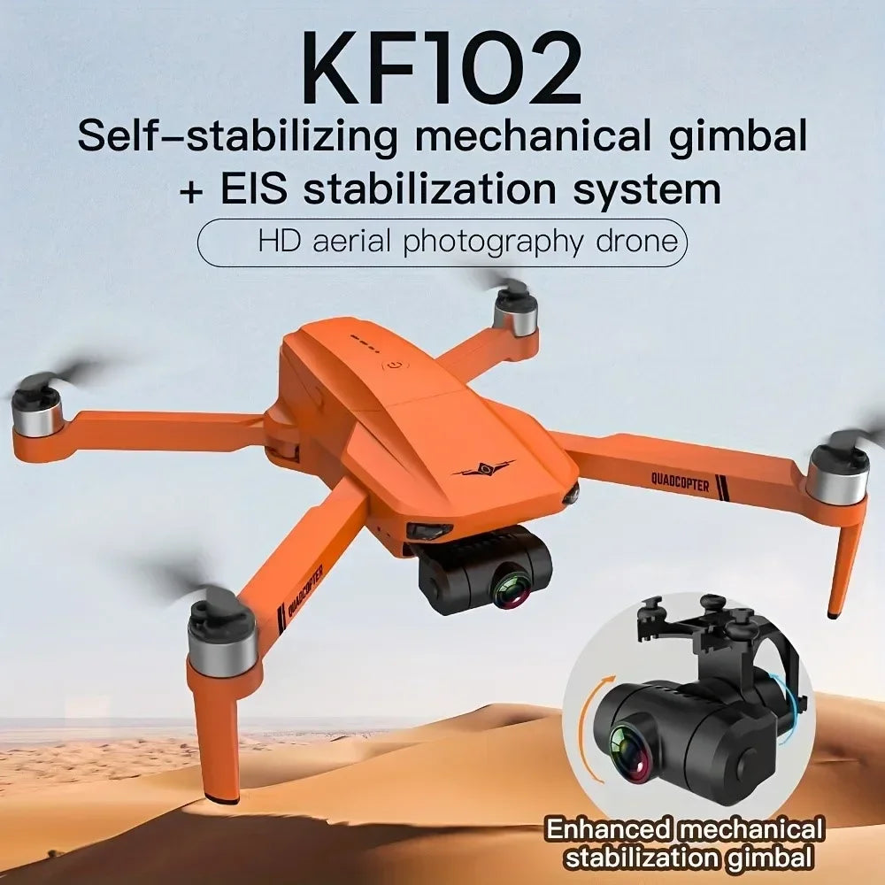 QJ 4K GPS Drone With 2 Axis Gimbal FPV Photography
