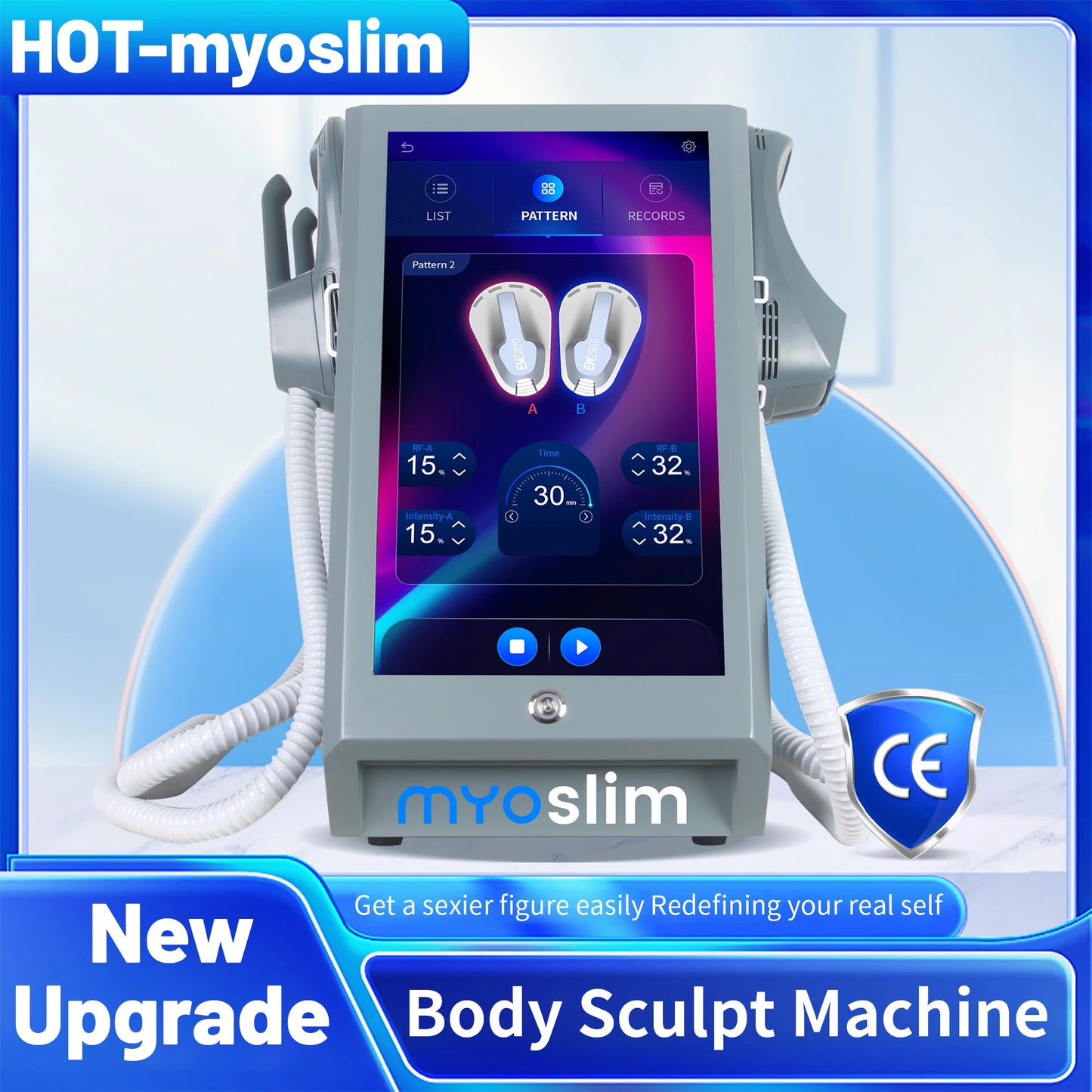 TAIXL EMS Body Shaping Machine for Muscle Sculpting Beauty