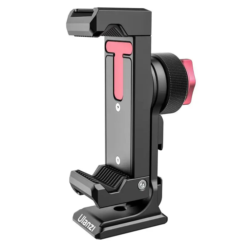 VIJI ST-27 Metal Phone Holder Clamp With Cold Shoe