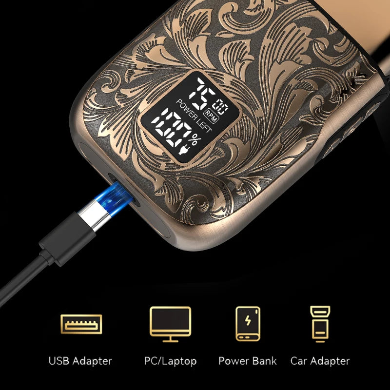 Ufree Electric Foil Shaver for Men with 3-Speed and LCD