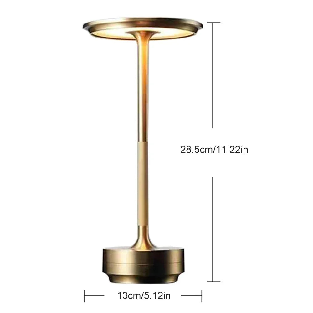 HPH LED Desktop Lamp with USB Touch Dimming and Rechargeable Feature