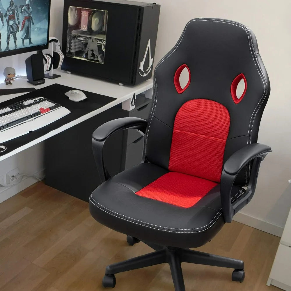 Furmax Gaming Chair Adjustable Swivel Desk Chair With Lumbar Support