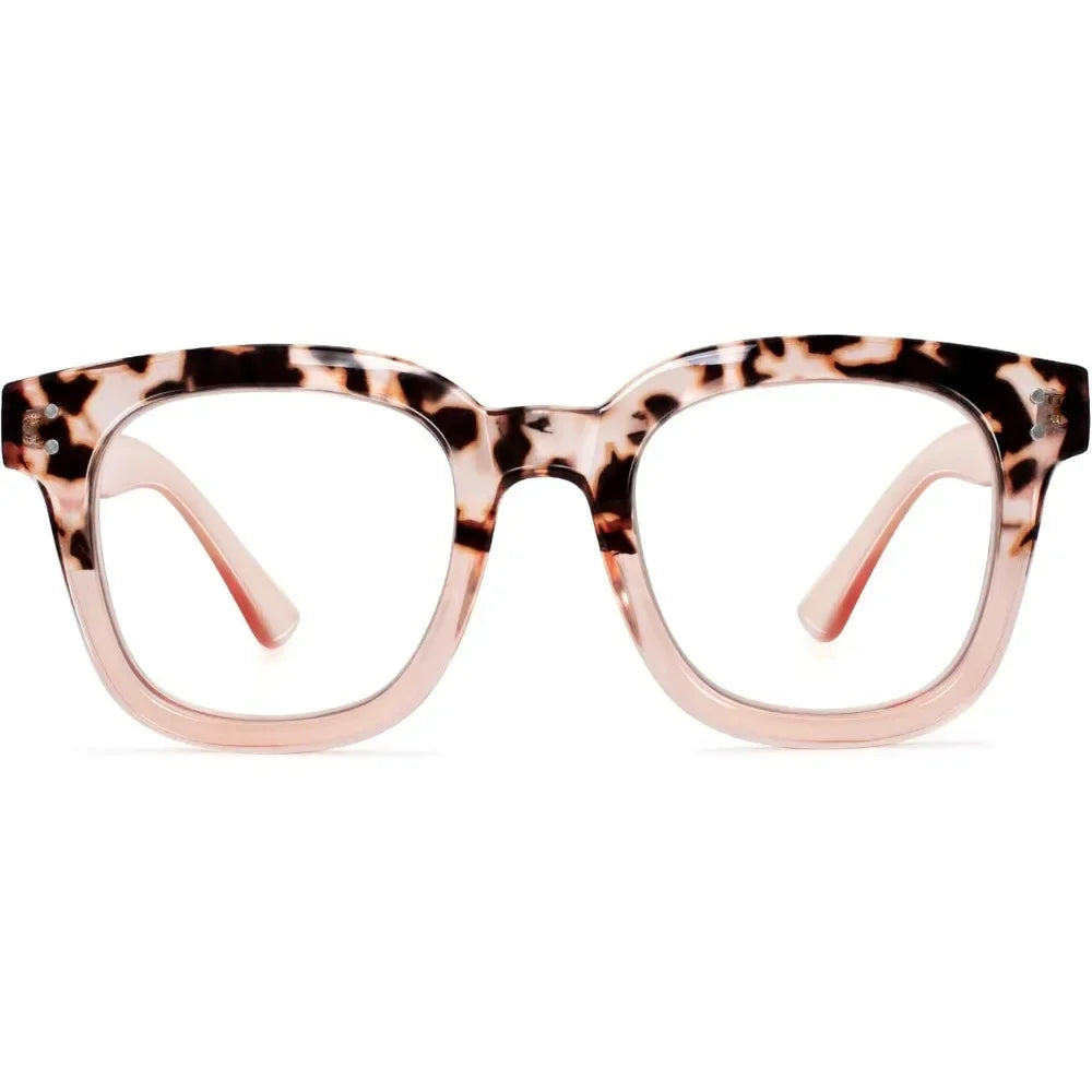 Hanna Oversized Blue Light Glasses For Women Anti Eyestrain UV