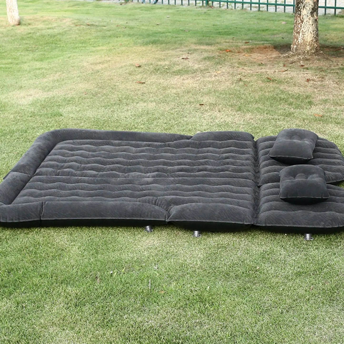DECDEAL 2In1 Inflatable Car Mattress for SUV Travel Comfort