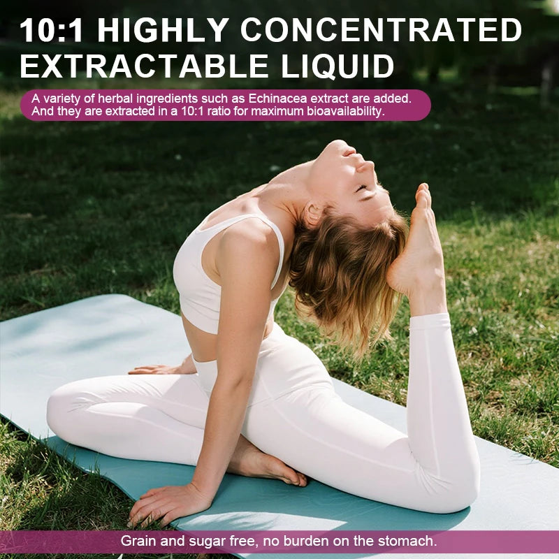 Beworths Lymphatic Drainage Drops For Immune Support With Echinacea