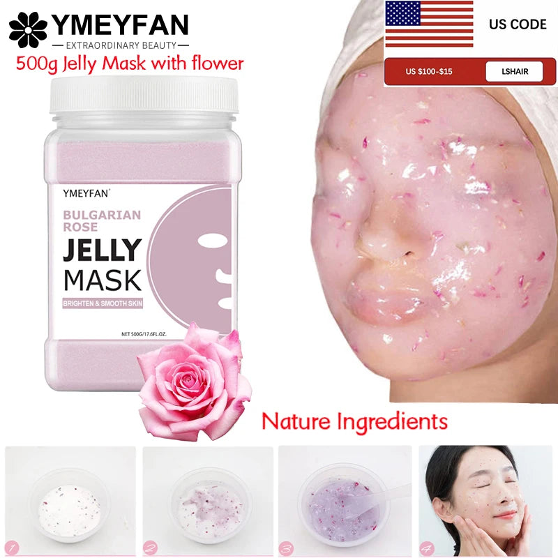 YMEYFAN Jelly Face Mask Powder For Facials Esthetician Supplies