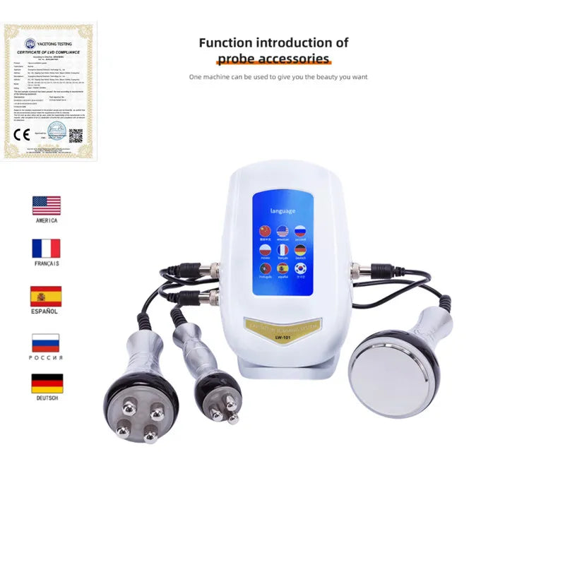 Moonic Beauty 3 in 1 Cavitation Massager Face and Body