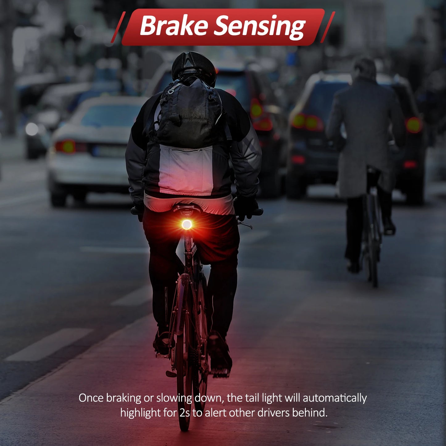 Elecpow Bicycle Burglar Alarm Taillight USB Charging