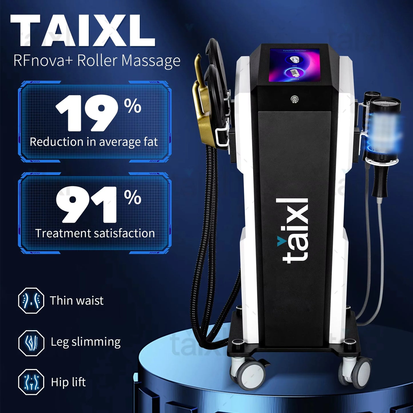 Myoslim EMS Body Sculpt Machine RF Vacuum Roller Slimming