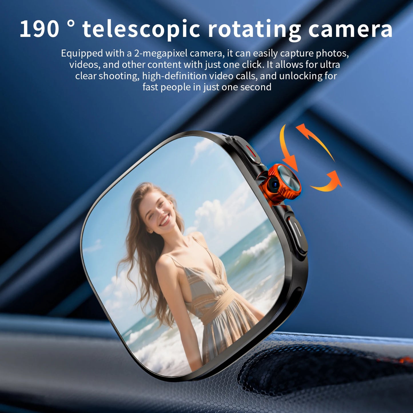 LOKMAT APPLLP 6 MAX Android Smart Watch With AMOLED Screen