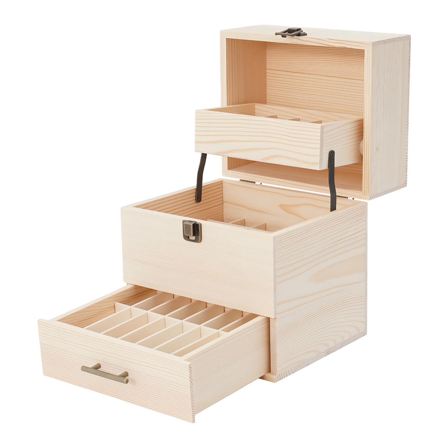 Sichuan 3-Tier Essential Oil Storage Box Organizer For Bottles