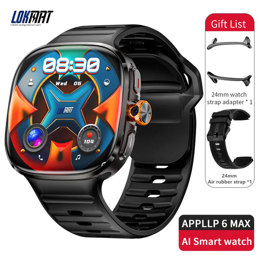LOKMAT APPLLP 6 MAX Android Smart Watch With AMOLED Screen